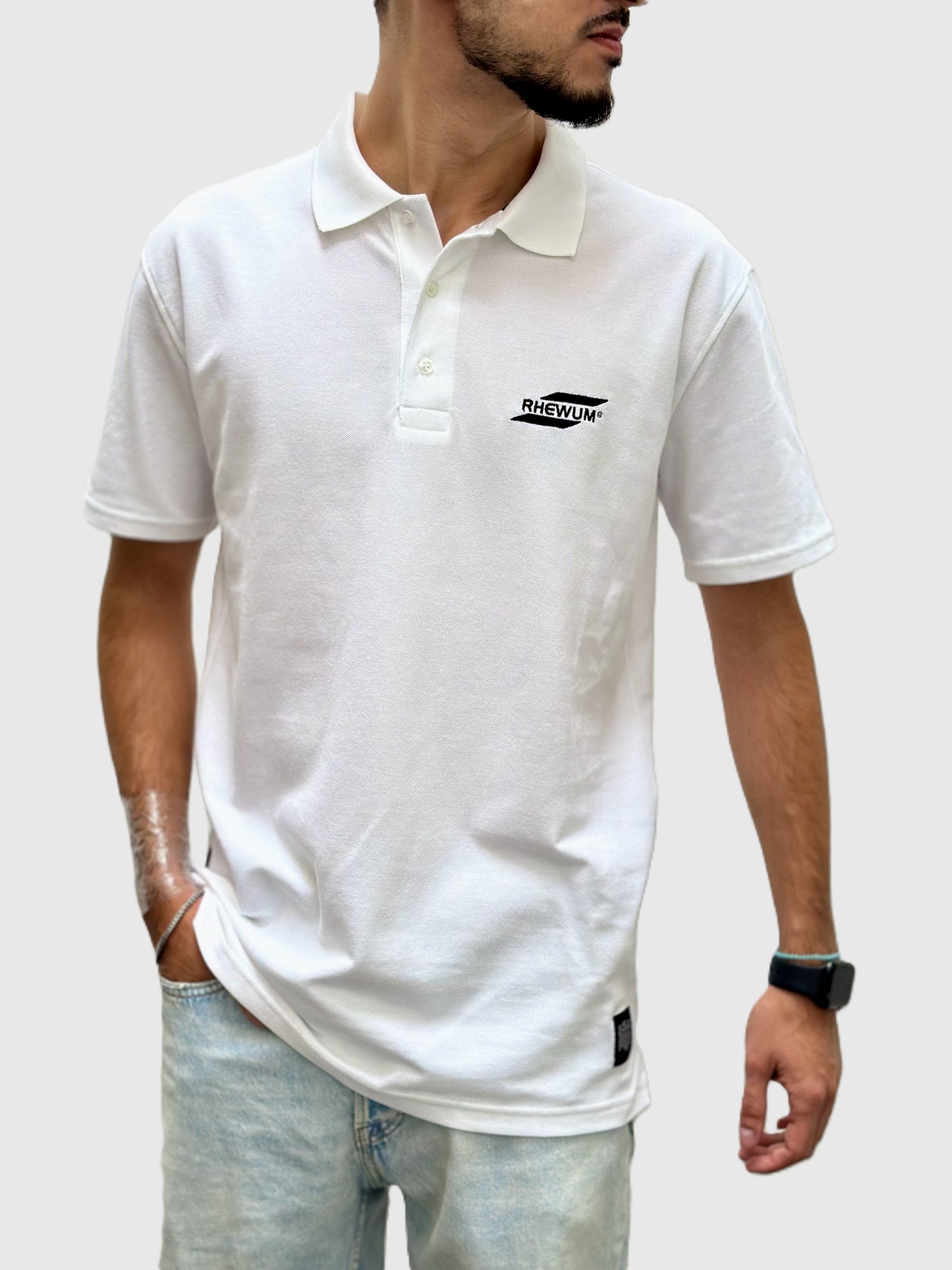 Shortsleeve Polo White