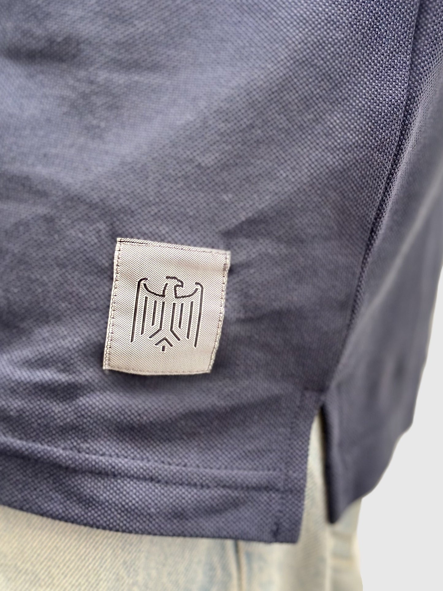 Longsleeve Polo Blue