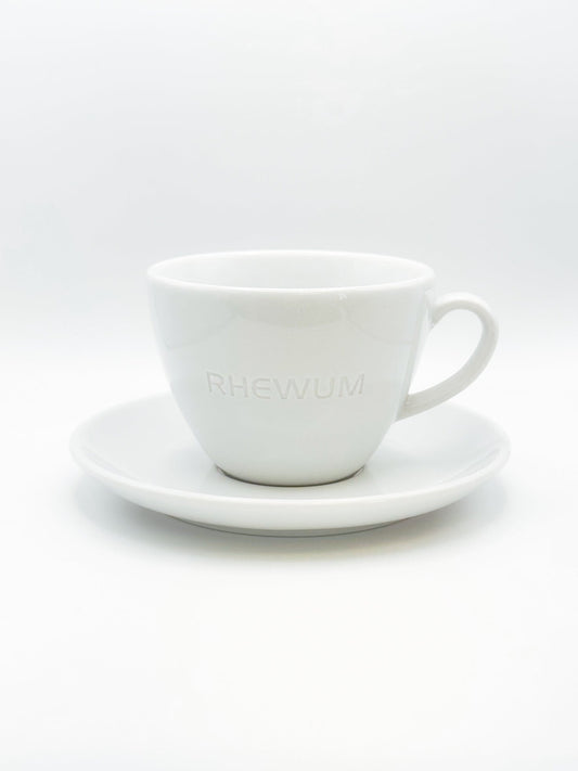 RHEWUM Kaffeetasse mit Unterteller