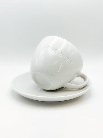 RHEWUM Kaffeetasse mit Unterteller