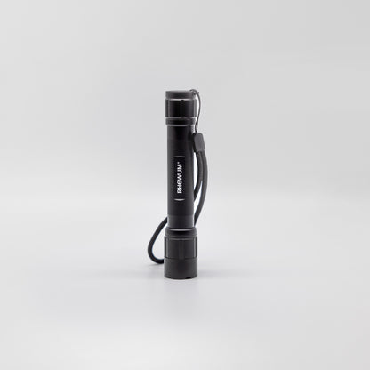 Flashlight incl. engraving, black