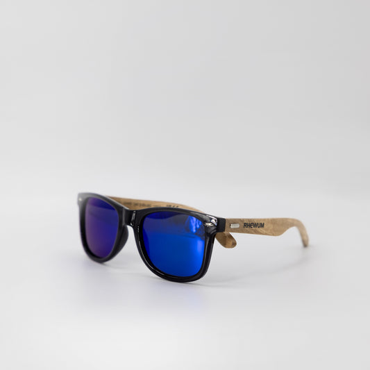 Sunglasses including 1 colour print on one temple